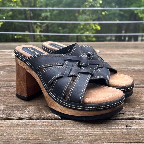 Candies Retro Platform Sandals - Picture 1 of 8